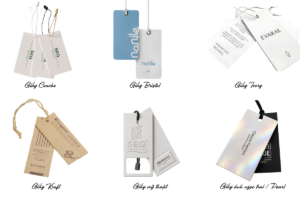 Các chất liệu giấy của In tag giấy theo yêu cầu tại SEQ Creative