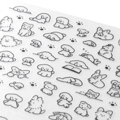 In Sticker Trong Suốt Theo Yêu Cầu